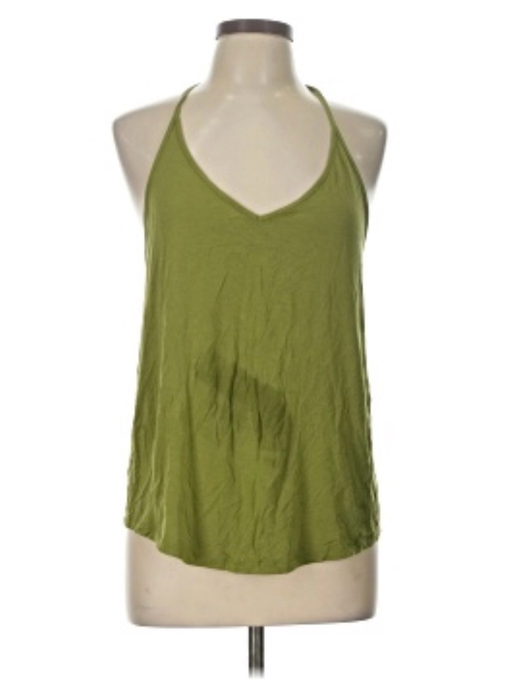 lululemon athletica Olive Green Draped Tie-Back Tank - Picture 2 of 7